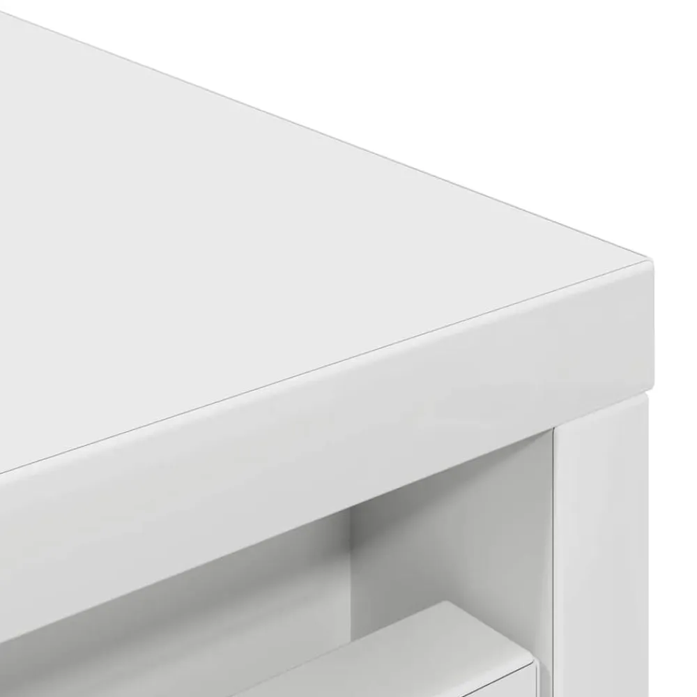 vidaXL Zapatero 29,5x34x76 cm madera de ingeniería Blanco Hot