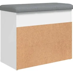 vidaXL Zapatero 62x32x50 cm madera de ingeniería Blanco Best