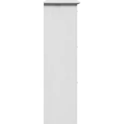 vidaXL Zapatero BODO 80x35x118 cm Blanco Discount