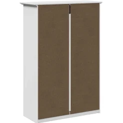 vidaXL Zapatero BODO 80x35x118 cm Blanco Discount