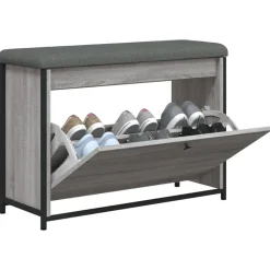 vidaXL Bancos-Zapatero con cajón abatible 82x32x56 cm