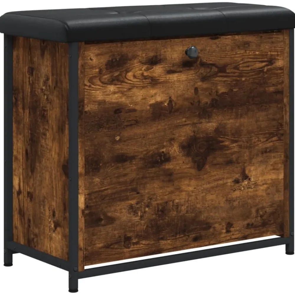 vidaXL Bancos-Zapatero con cajón abatible 62x32x56 cm