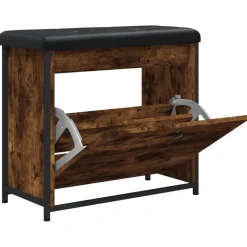 vidaXL Bancos-Zapatero con cajón abatible 62x32x56 cm