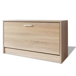 vidaXL Zapatero de color 80x24x45 cm Roble Clearance