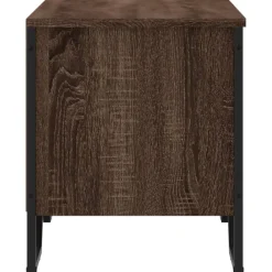 vidaXL Zapatero de madera de ingeniería marrón roble 90x38x45,5 cm Marrón roble Outlet