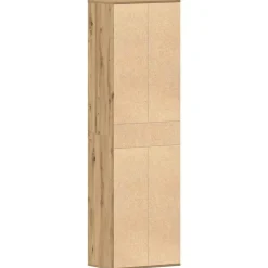 vidaXL Productos Del Hogar-Zapatero de madera contrachapada roble artisian 54x34x183 cm