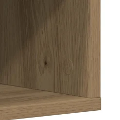 vidaXL Productos Del Hogar-Zapatero de madera contrachapada roble artisian 54x34x183 cm