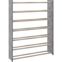 vidaXL Productos Del Hogar-Zapatero de madera contrachapada 90x24x117 cm
