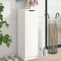 vidaXL Productos Del Hogar|Armarios Y Almacenamiento-Zapatero de madera contrachapada 30x35x100 cm