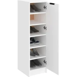 vidaXL Productos Del Hogar|Armarios Y Almacenamiento-Zapatero de madera contrachapada 30x35x100 cm