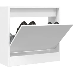 vidaXL Productos Del Hogar-Zapatero de madera de ingeniería 60x21x57 cm