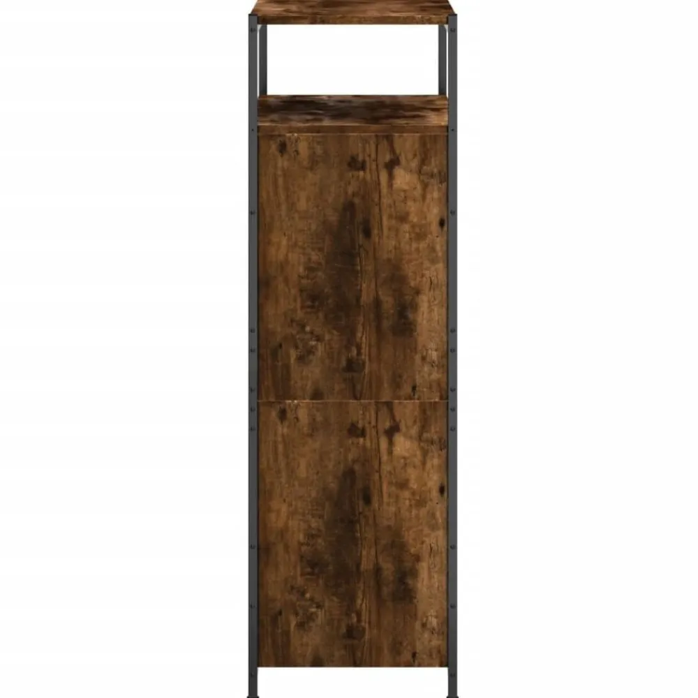 vidaXL Productos Del Hogar-Zapatero de madera de ingeniería 60x34x112 cm