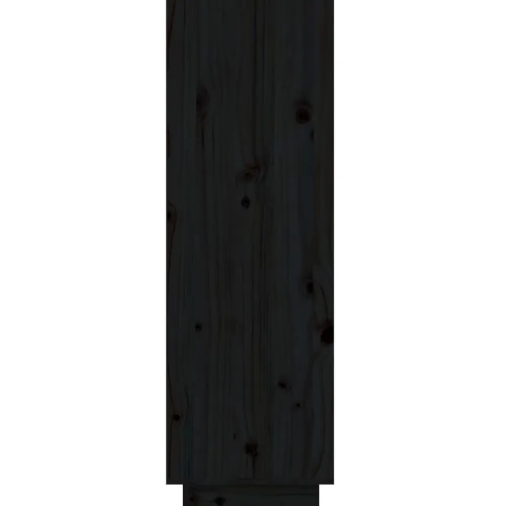 vidaXL Productos Del Hogar-Zapatero de madera maciza de pino 60x34x105 cm