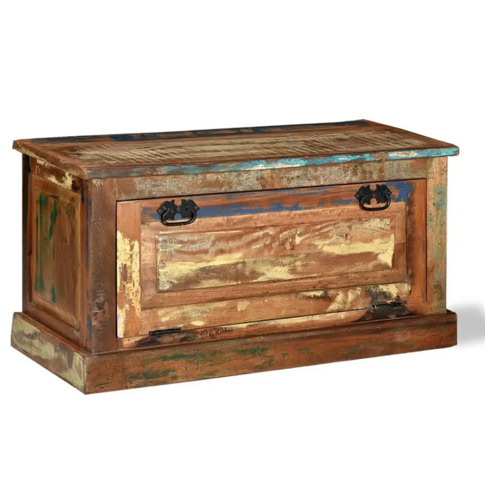 vidaXL Zapatero de madera maciza reciclada Best