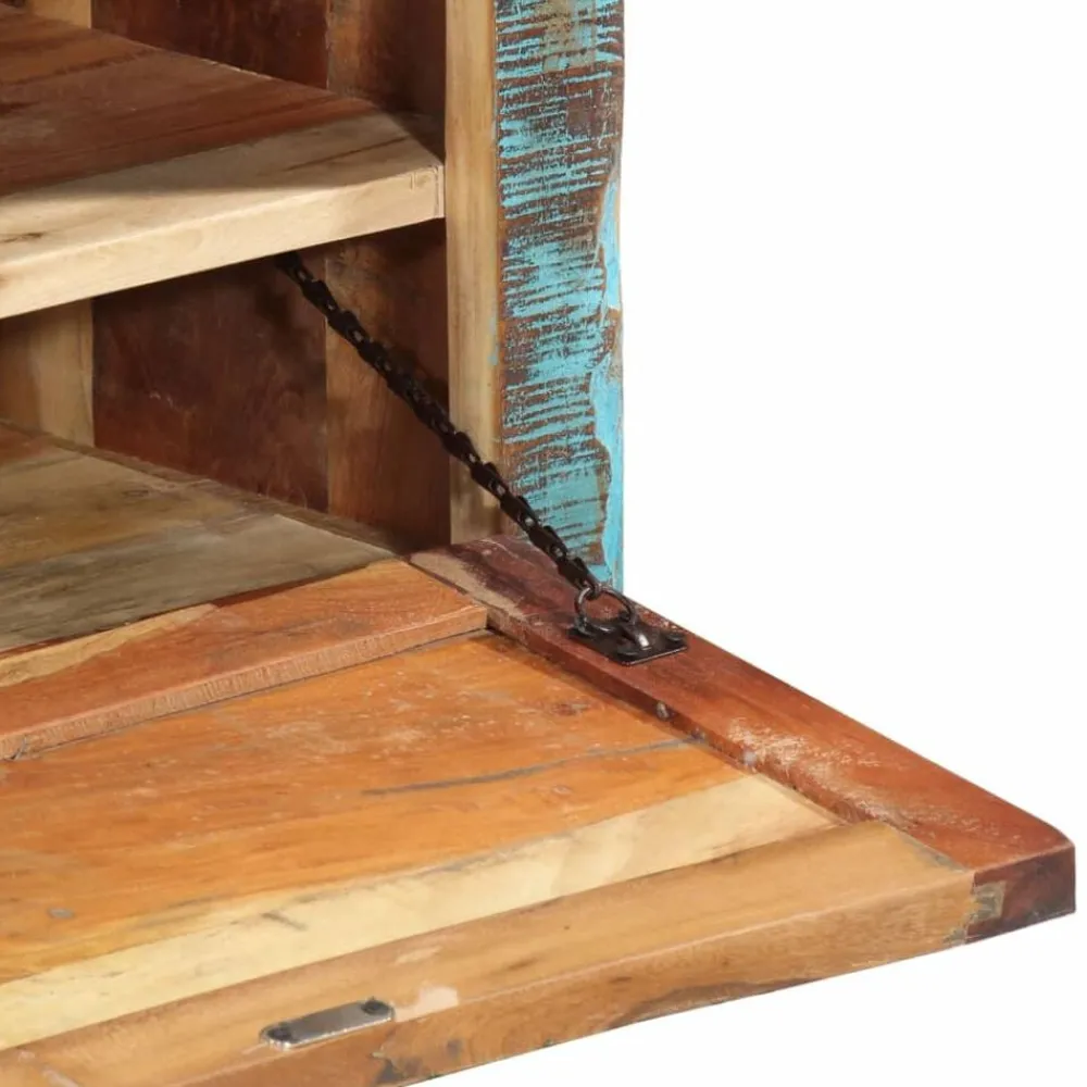 vidaXL Zapatero de madera maciza reciclada Best
