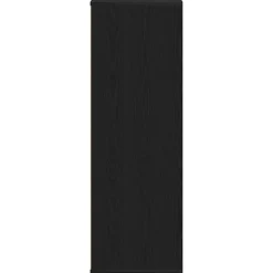 vidaXL Zapatero de madera de 54x34x100,5 cm Roble negro New