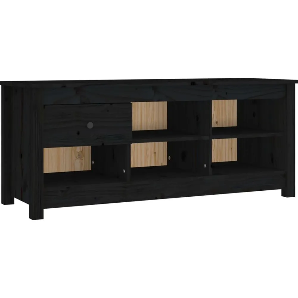 vidaXL Productos Del Hogar-Zapatero de madera maciza de pino 110x38x45,5 cm