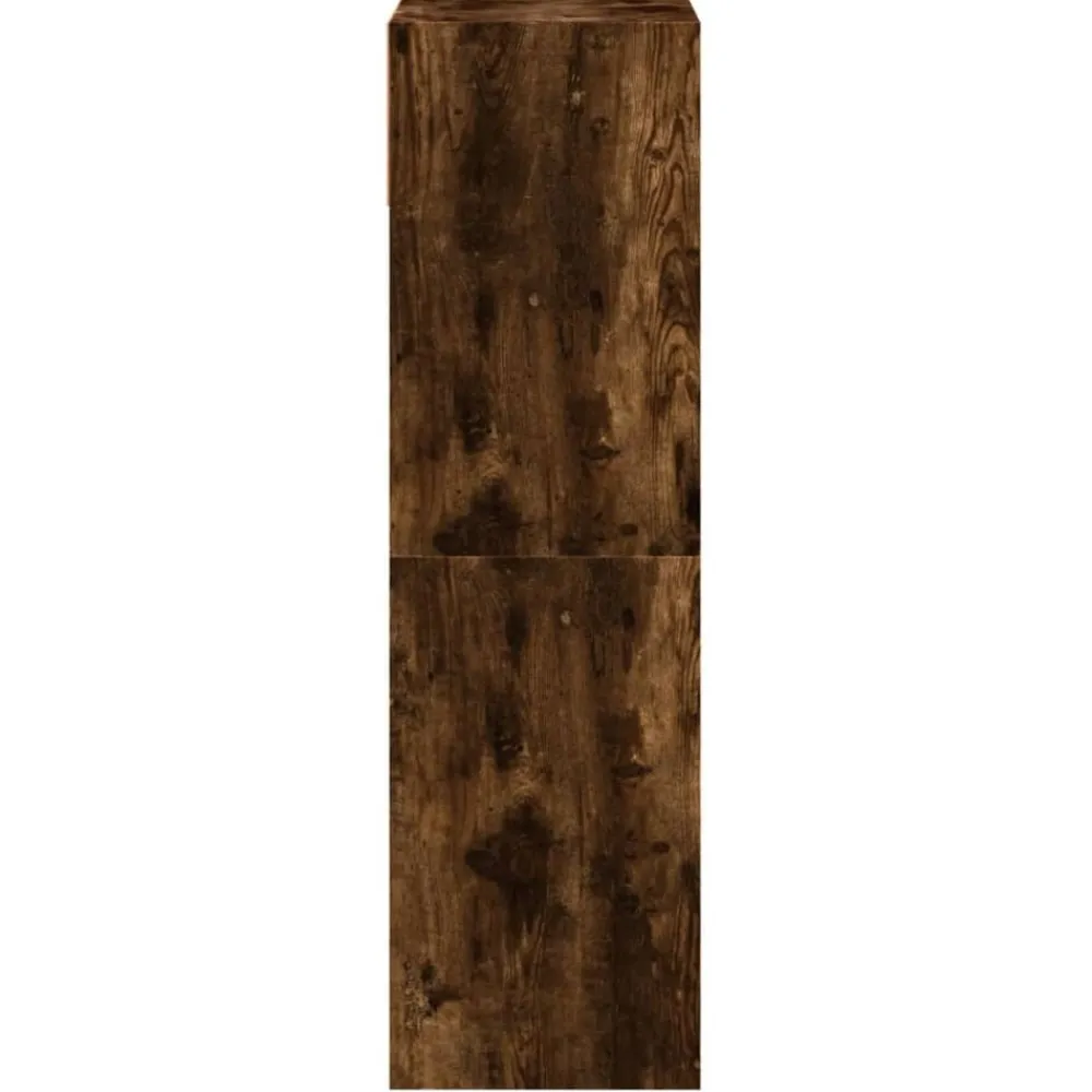 vidaXL Productos Del Hogar-Zapatero de madera de ingeniería 60x34x116 cm