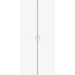 vidaXL Zapatero de madera de ingeniería 80x39x178 cm Blanco Hot