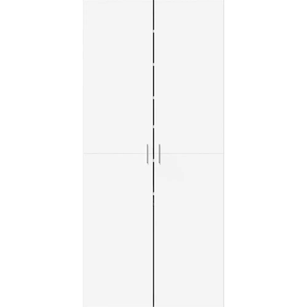 vidaXL Zapatero de madera de ingeniería 80x39x178 cm Blanco Hot