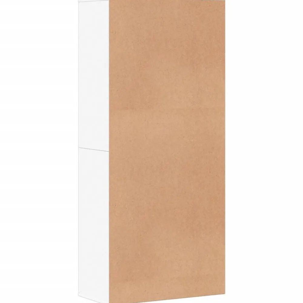 vidaXL Zapatero de madera de ingeniería 80x39x178 cm Blanco Hot
