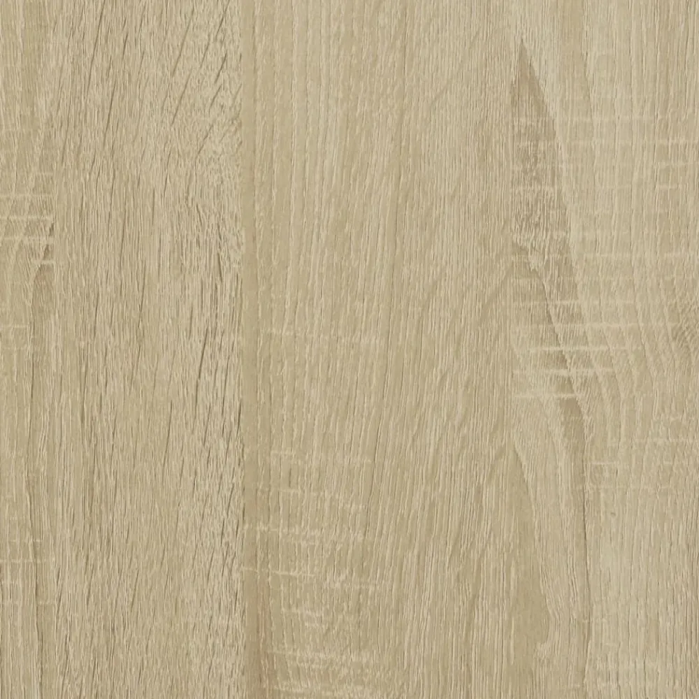 vidaXL Zapatero de madera y metal 75x38x97,5 cm Roble Sonoma Best