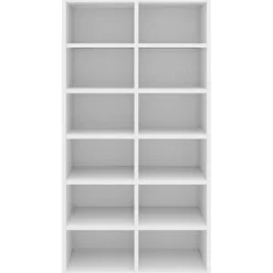 vidaXL Productos Del Hogar-Zapatero de madera contrachapada 54x34x100,5 cm