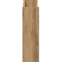 vidaXL Productos Del Hogar-Zapatero de pared madera ingeniería 80x18x60 cm