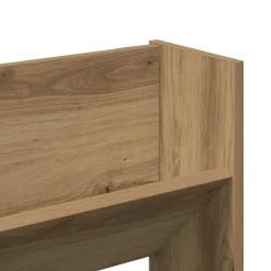 vidaXL Productos Del Hogar-Zapatero de pared madera ingeniería 80x18x60 cm