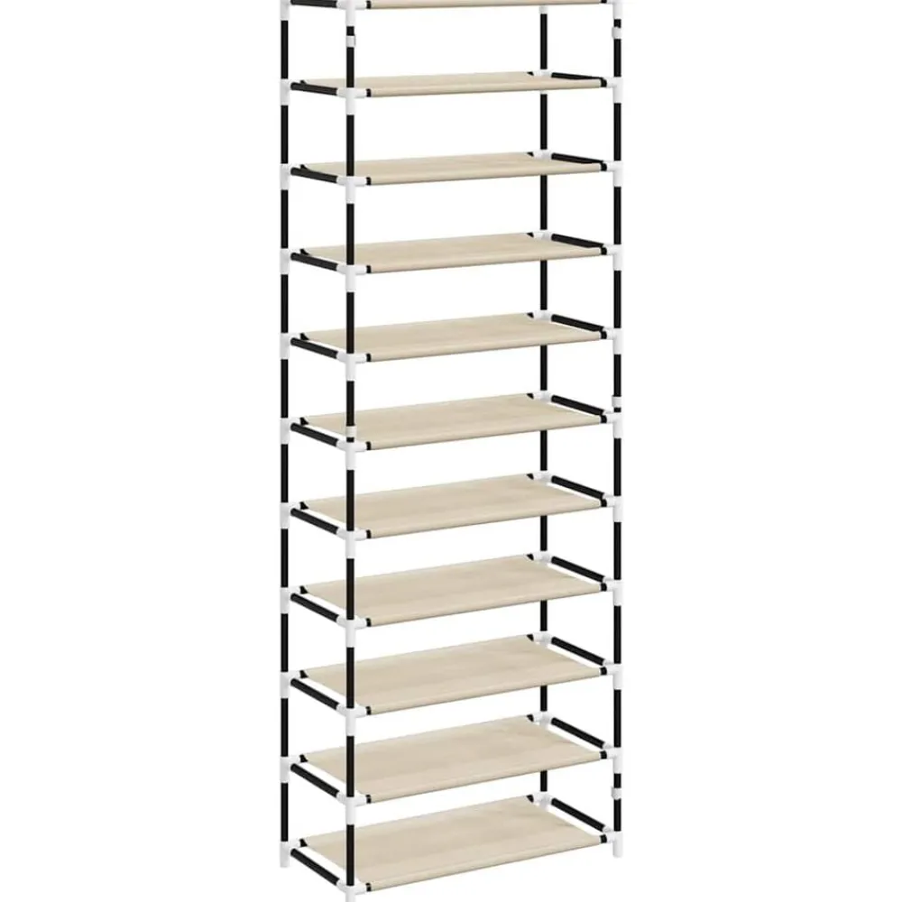 vidaXL Productos Del Hogar-Zapatero de tela 60x30x166 cm