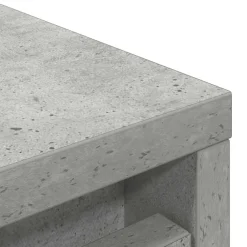 vidaXL Zapatero gris hormigón 57x34x76 cm madera industrial Gris hormig&oacute;n Best