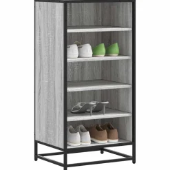 vidaXL Productos Del Hogar-Zapatero madera contrachapada 48x38x97,5 cm