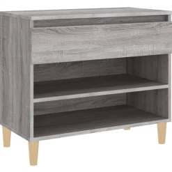 vidaXL Productos Del Hogar-Zapatero madera contrachapada 70x36x60 cm