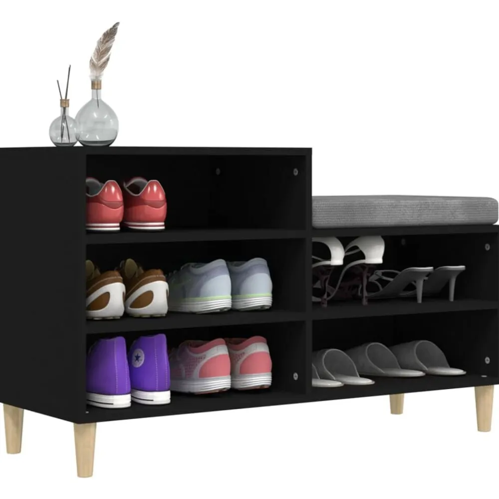 vidaXL Productos Del Hogar-Zapatero madera contrachapada 102x36x60 cm