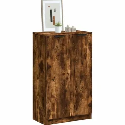 vidaXL Productos Del Hogar-Zapatero madera contrachapada 59x35x100 cm