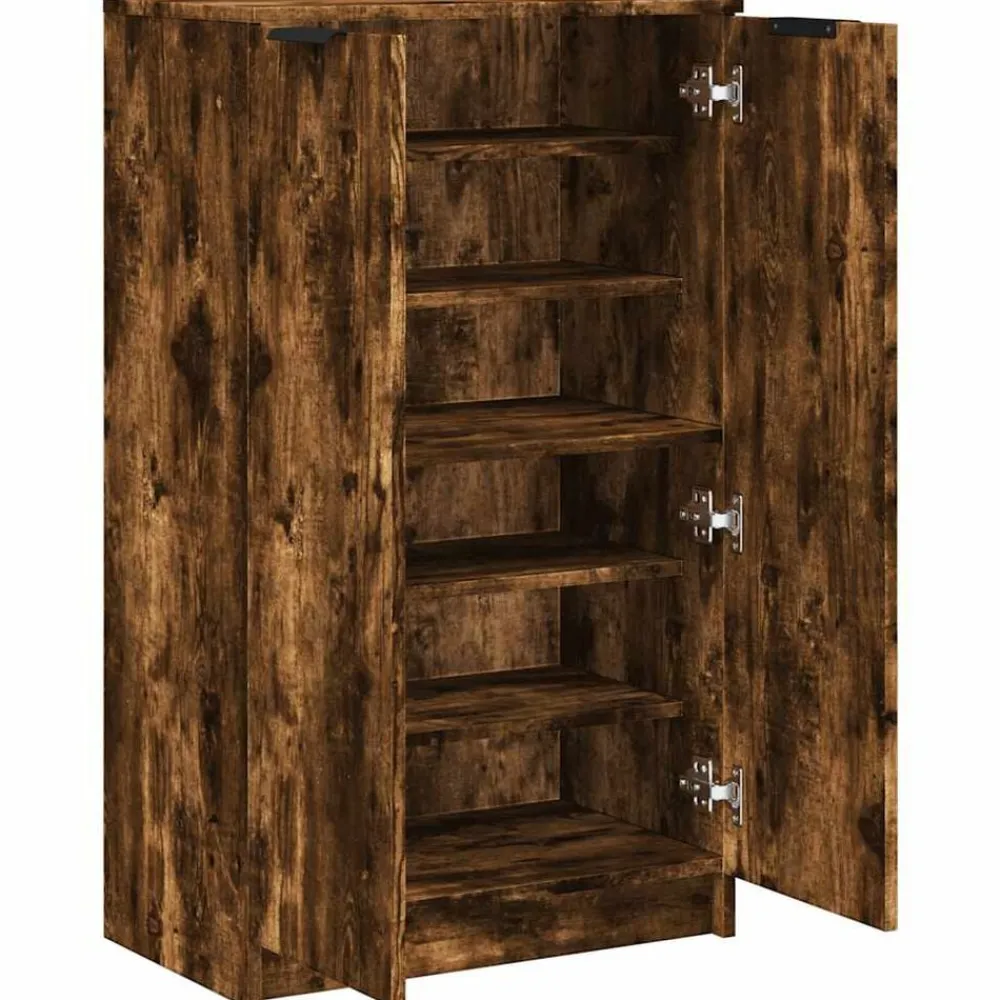 vidaXL Productos Del Hogar-Zapatero madera contrachapada 59x35x100 cm