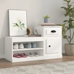 vidaXL Productos Del Hogar-Zapatero madera contrachapada 100x42x60 cm