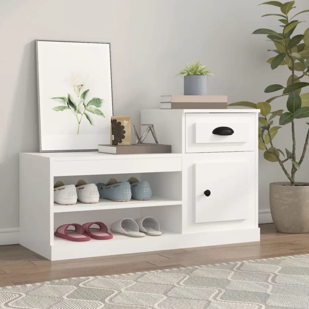 vidaXL Productos Del Hogar-Zapatero madera contrachapada 100x42x60 cm