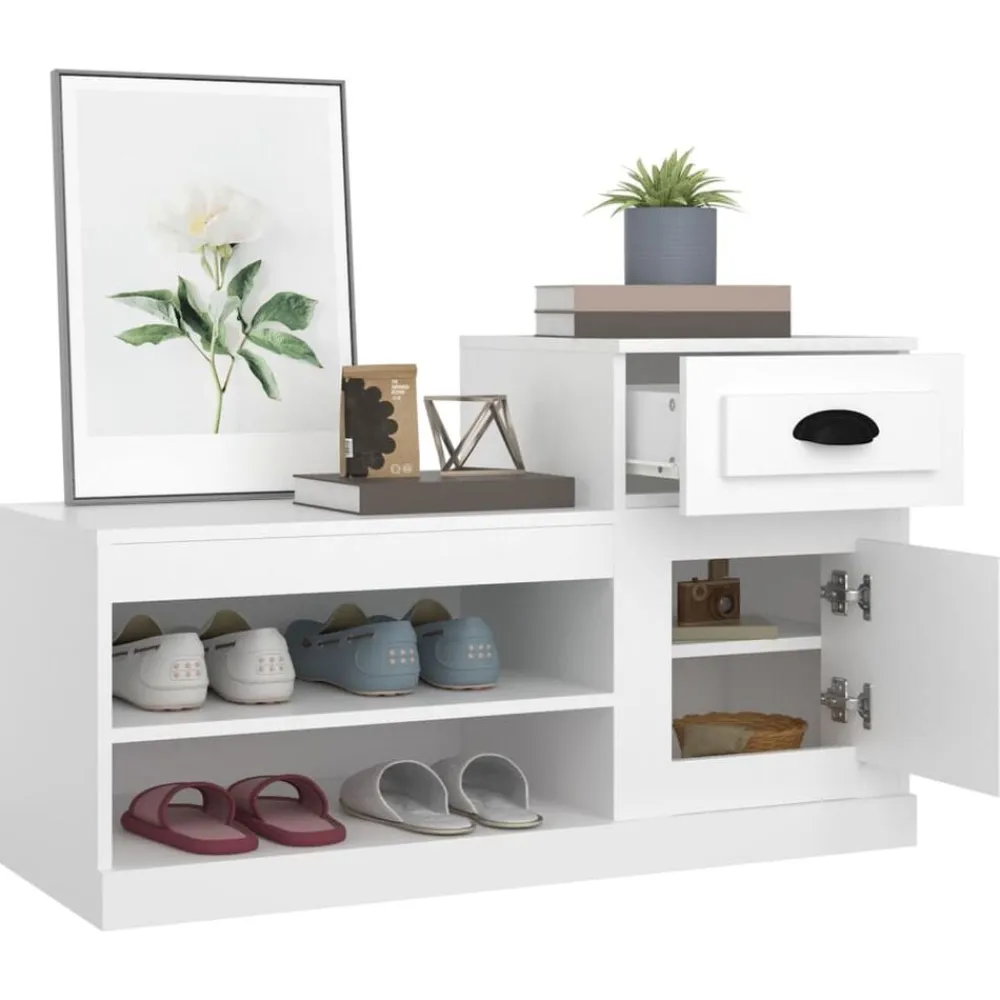 vidaXL Productos Del Hogar-Zapatero madera contrachapada 100x42x60 cm