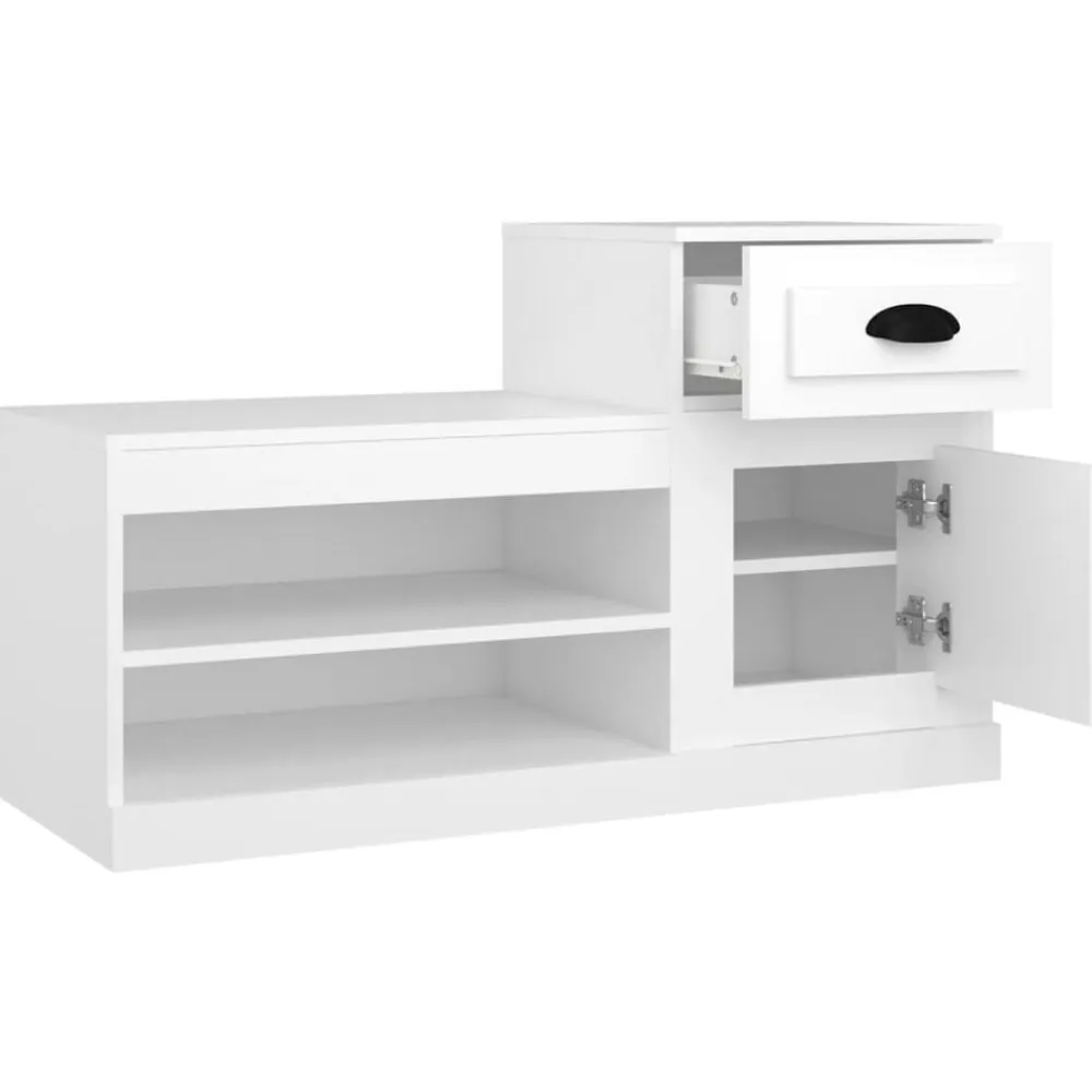 vidaXL Productos Del Hogar-Zapatero madera contrachapada 100x42x60 cm