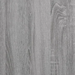 vidaXL Zapatero madera contrachapada 103x30x55 cm Gris sonoma Clearance