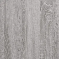 vidaXL Zapatero madera contrachapada 40x36x105 cm Gris sonoma New