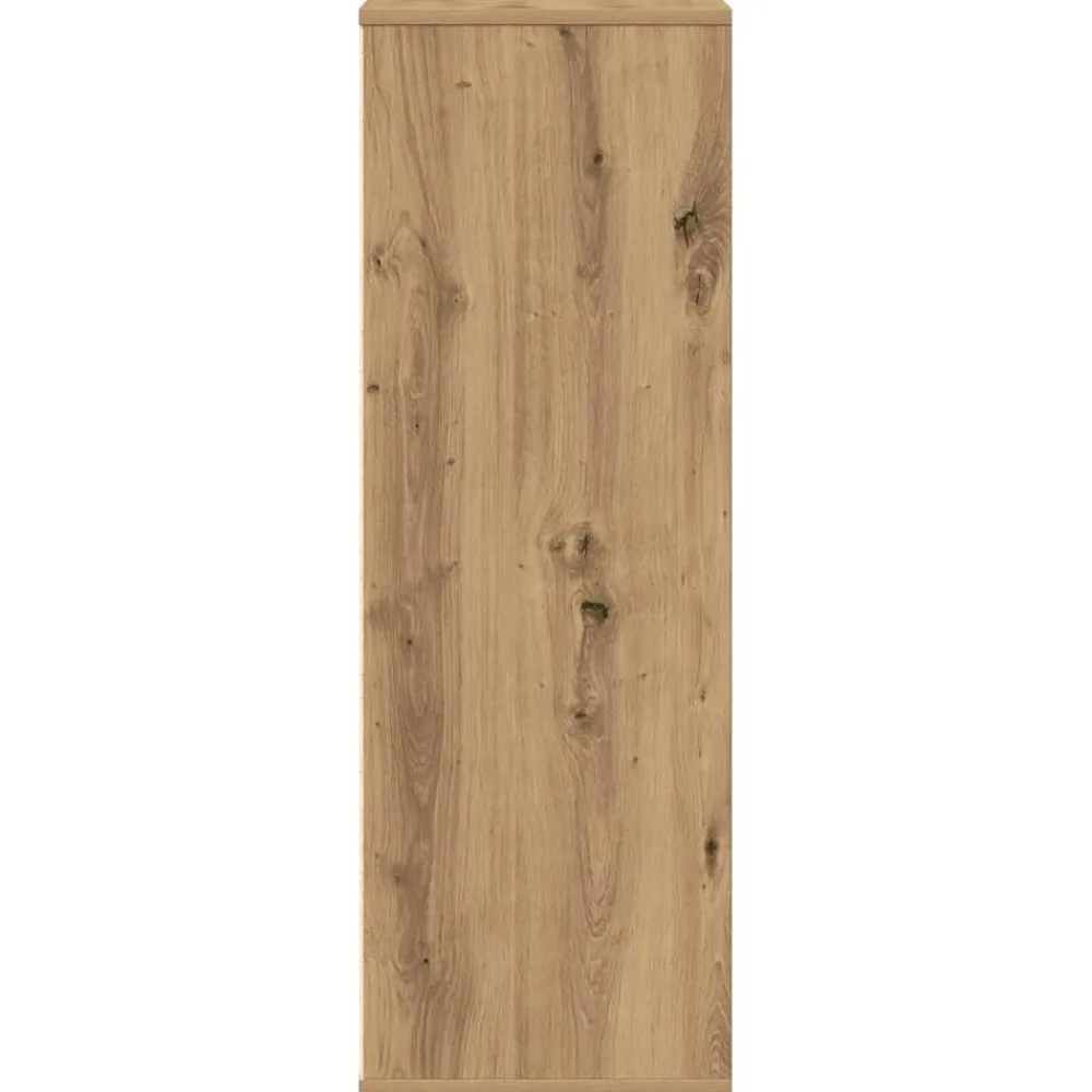 vidaXL Zapatero madera contrachapada Roble artisan New