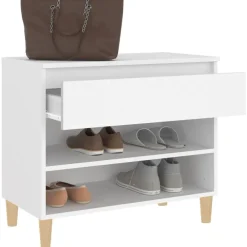 vidaXL Productos Del Hogar-Zapatero madera contrachapada 70x36x60 cm