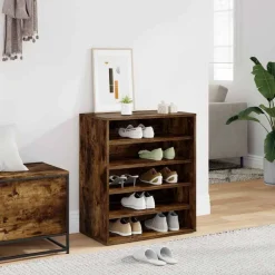 vidaXL Productos Del Hogar-Zapatero madera contrachapada 60x35x70 cm