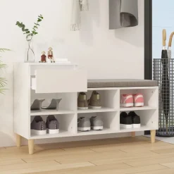 vidaXL Productos Del Hogar-Zapatero madera contrachapada 102x36x60 cm