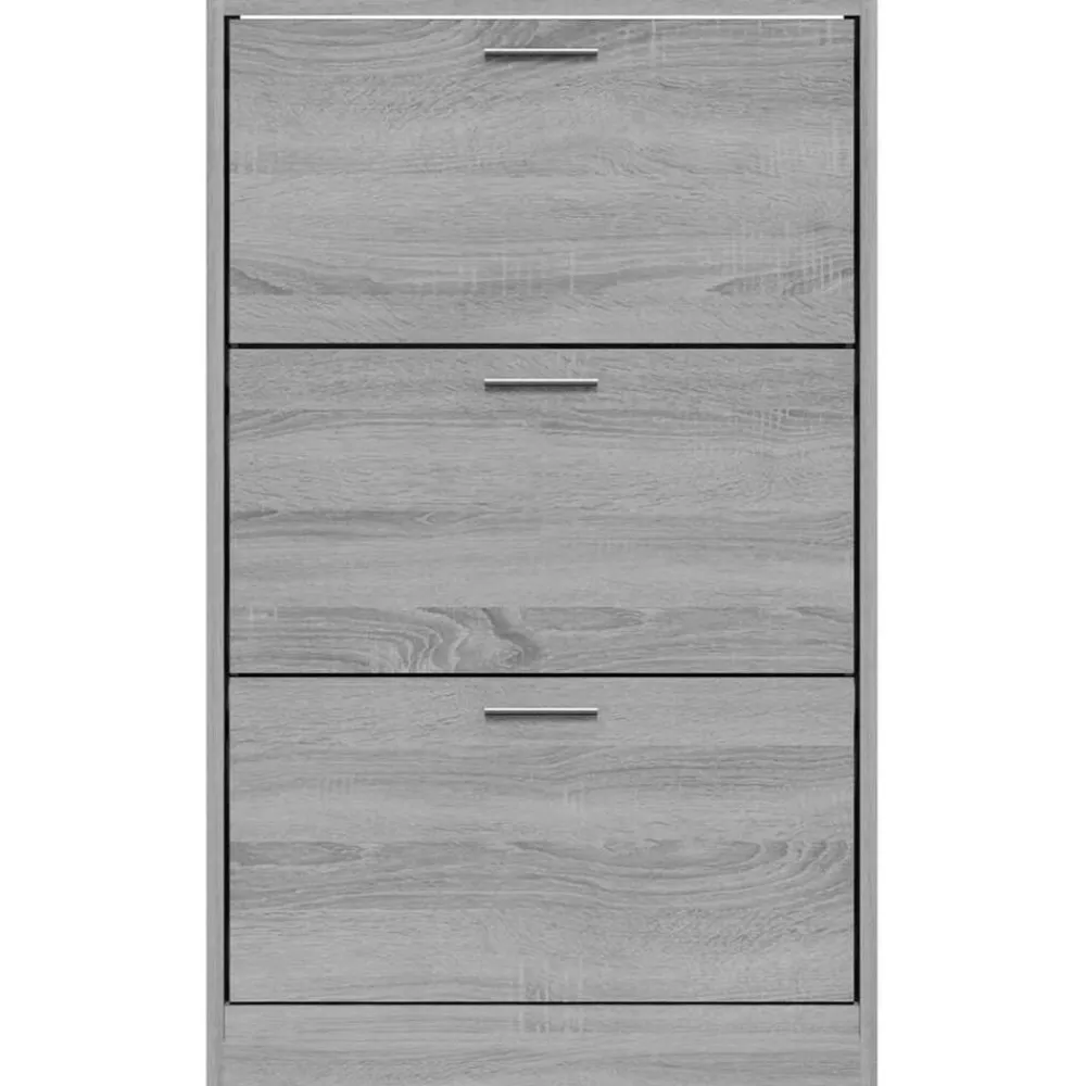vidaXL Productos Del Hogar-Zapatero madera contrachapada 63x24x103 cm