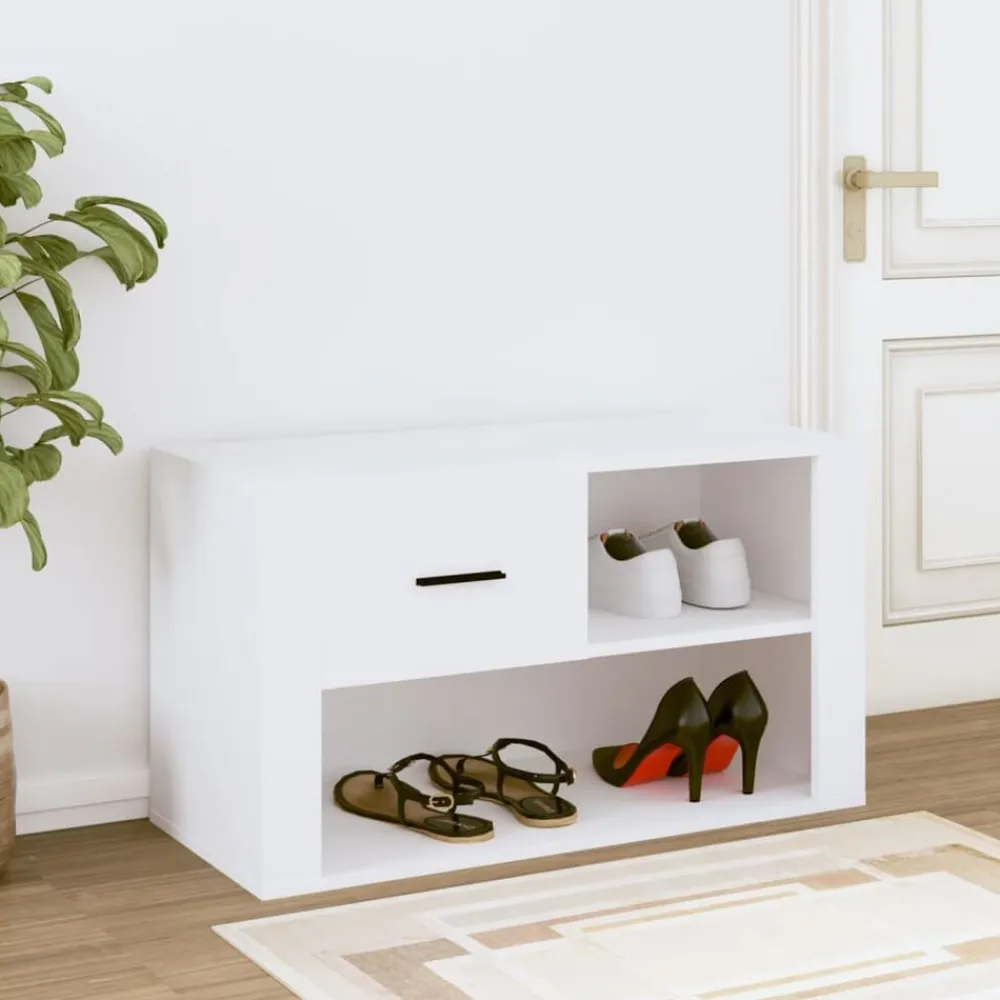 vidaXL Productos Del Hogar-Zapatero madera contrachapada 80x35x45 cm