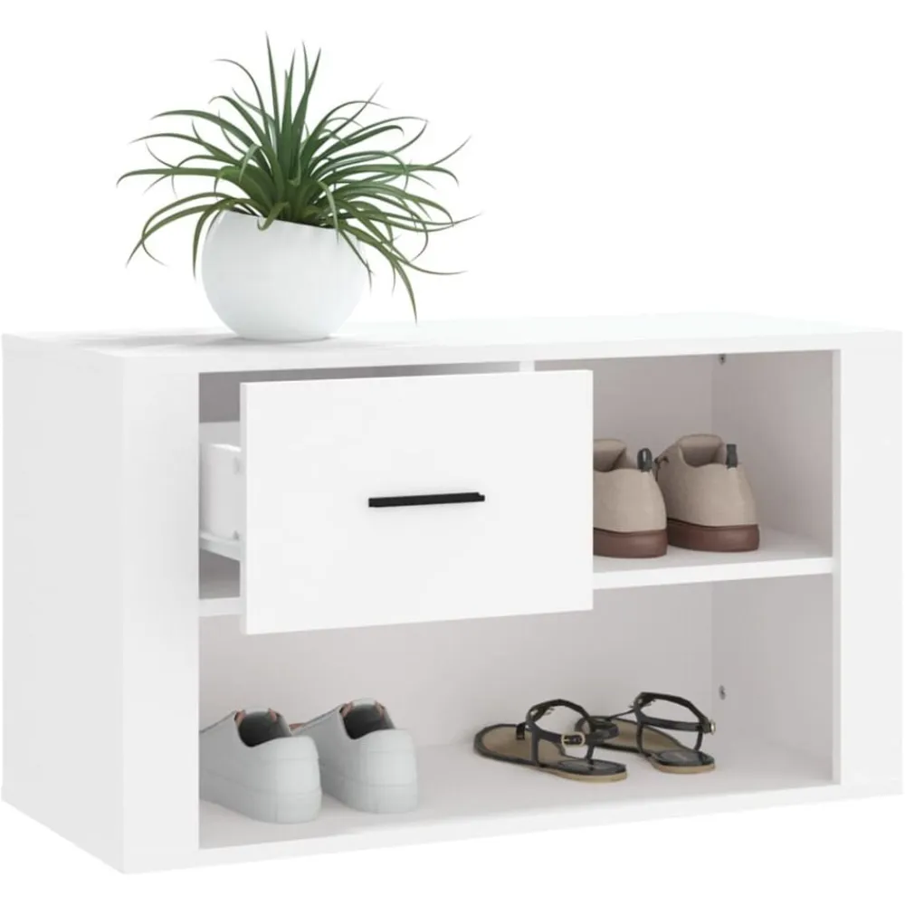 vidaXL Productos Del Hogar-Zapatero madera contrachapada 80x35x45 cm