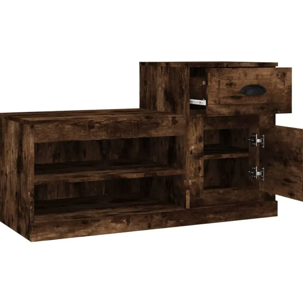 vidaXL Productos Del Hogar-Zapatero madera contrachapada 100x42x60 cm